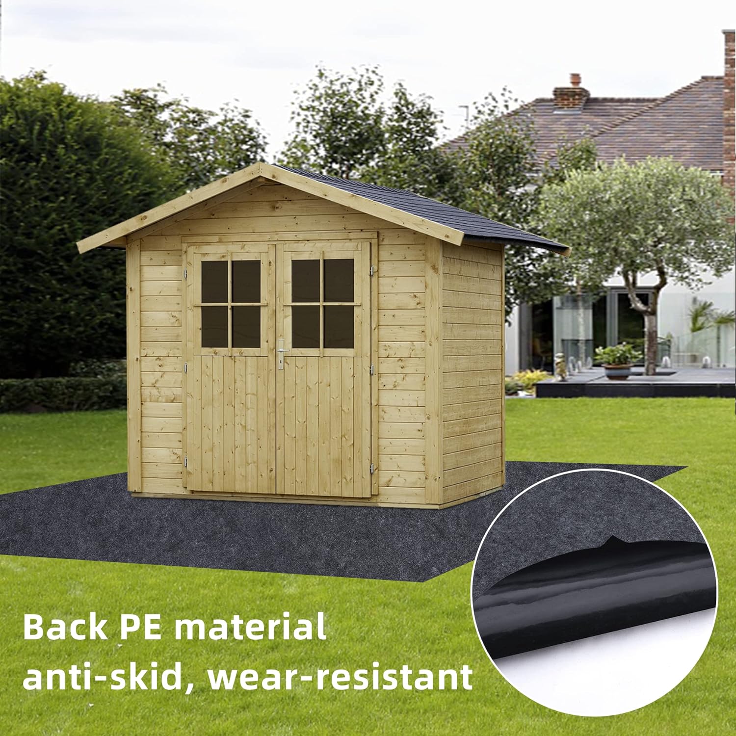 8.2×6 FT Outdoor Storage Shed Mat Review