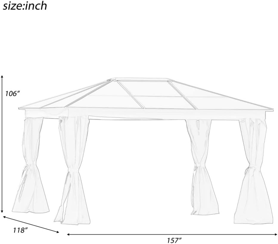 CZDYUF Practical Outdoor Storage Shed Outdoor Shed is Available in A Variety of Sizes for Multipurpo