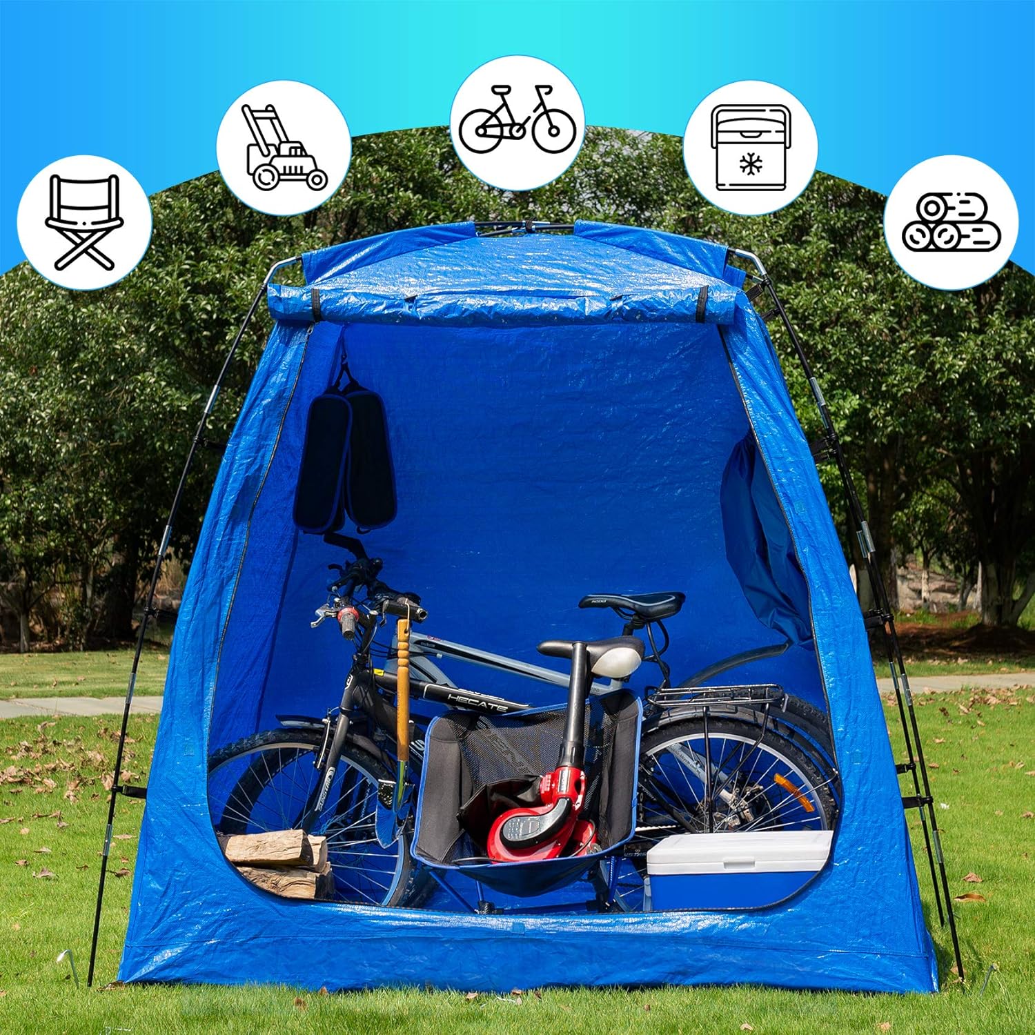 EighteenTek Storage Bike Tent Review