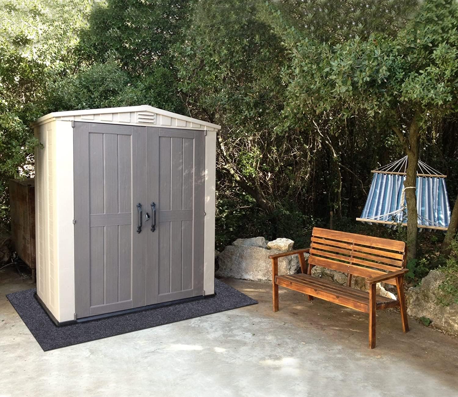 Meitola Outdoor Storage Shed Mat Review