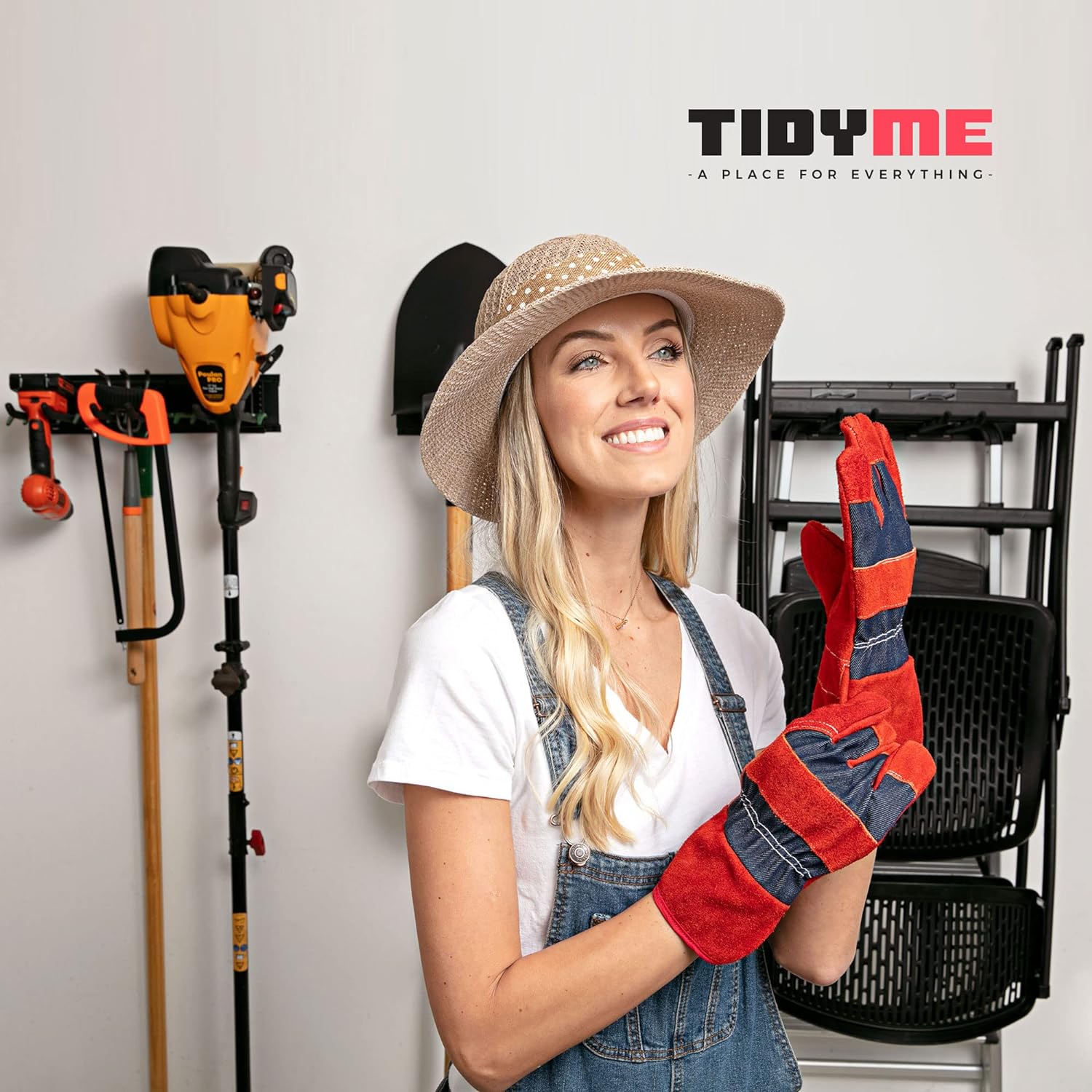 TIDYME Garage Tool Organizer Wall Mount Review