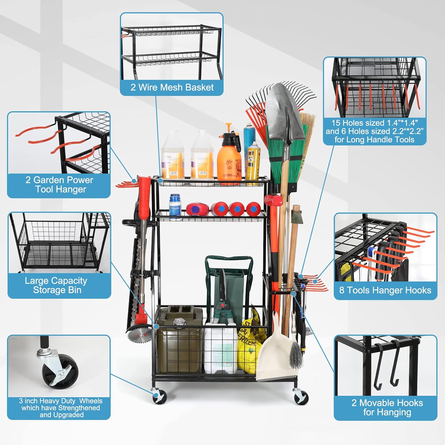 WEYIMILA Garden Tool Storage Review