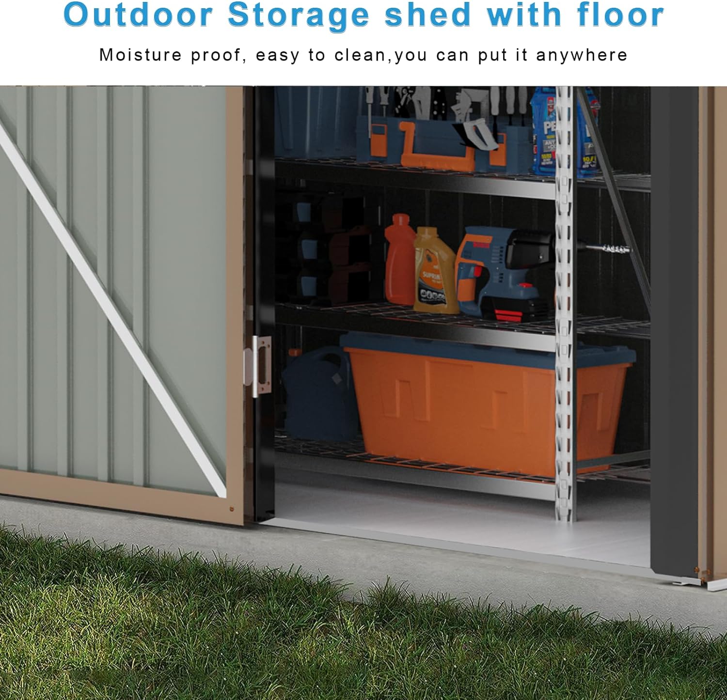 TAVATA Outdoor Storage Shed Review